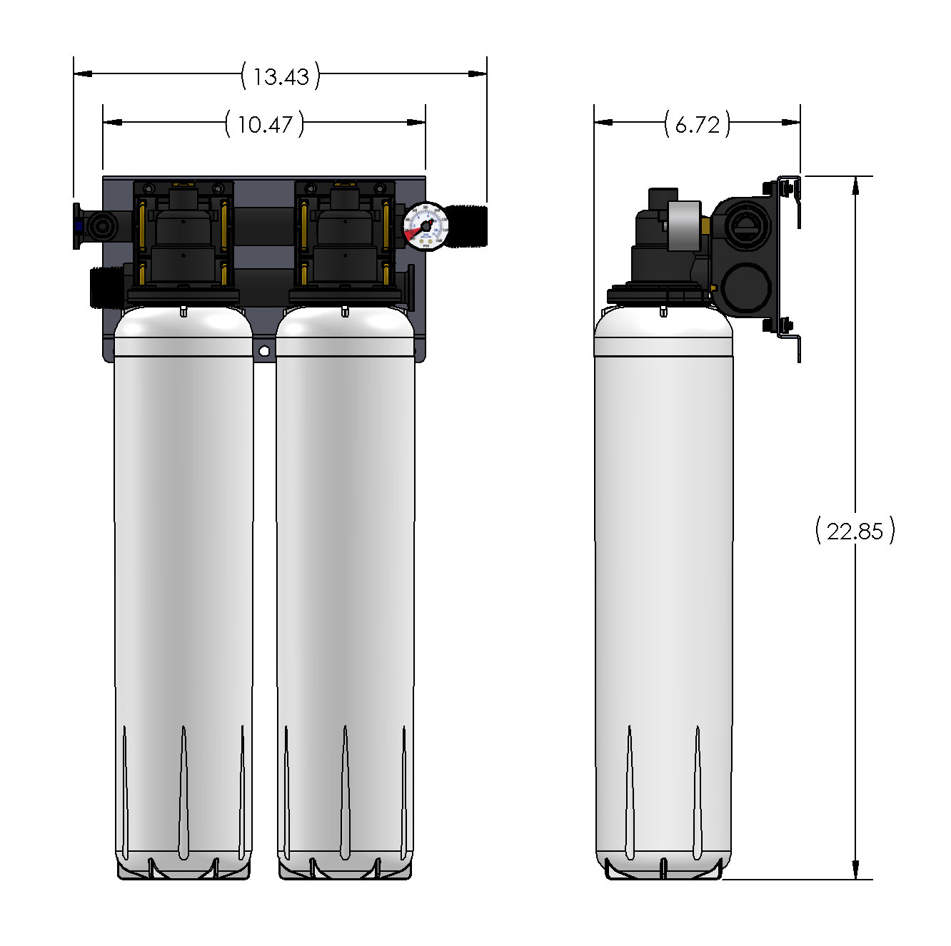 Primary — Dimensions